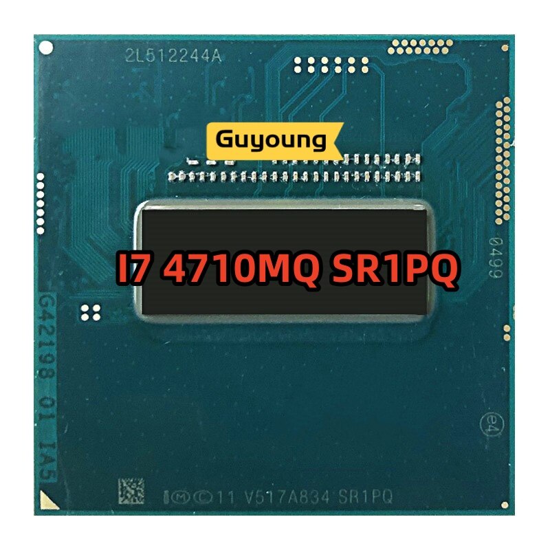 ھ i7-4710MQ i7 4710MQ SR1PQ  ھ 8  CPU μ, 6M 47W  G3 rPGA946B, 2.5 GHz